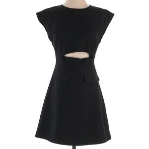 Zara Black Cut-Out mini dress